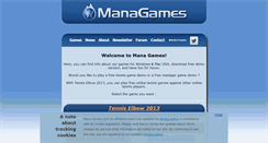 Desktop Screenshot of managames.fr